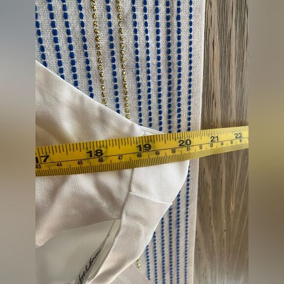 For Love & Lemons Lucy Mini Dress White Satin Sleeveless Sz Medium NWT - Picture 14 of 14